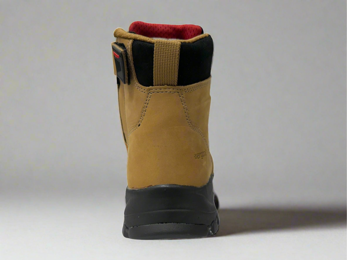 Jims Group - Ergonx Tan Black Toe Lace Up Safety Boots + Socks Bundle