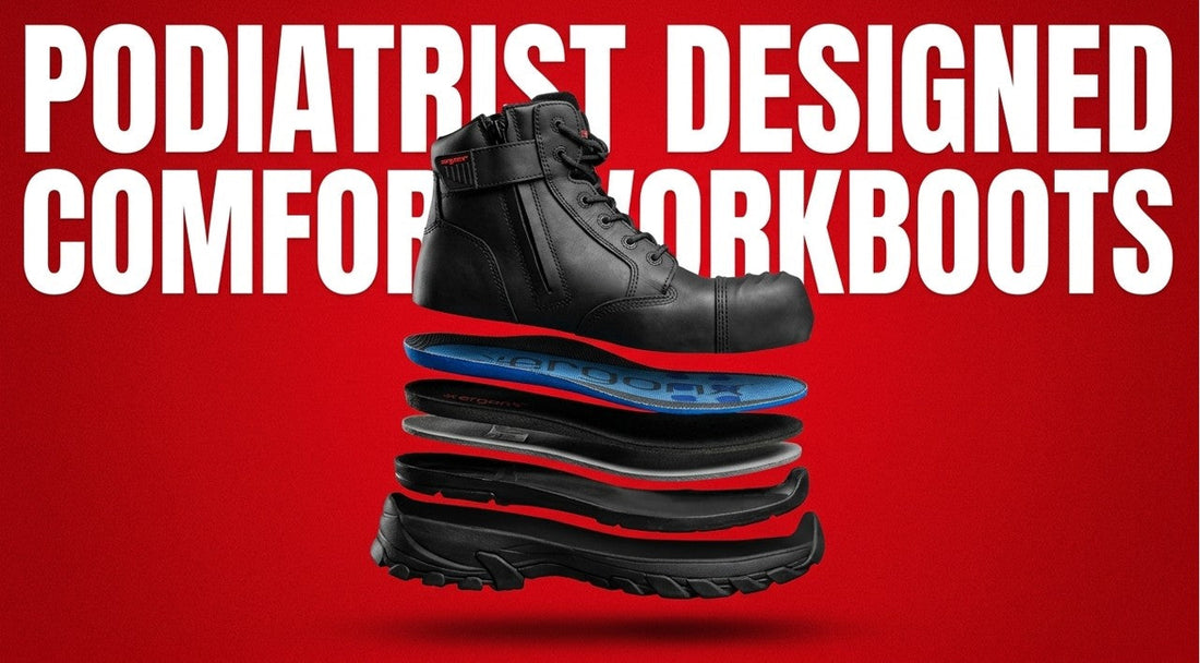 Ultimate Work Boots for Ankle Stability: Arch Support & Easy Zip-Up