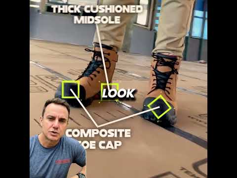 One boot across multiple locations #workboots #footcare #tradielife