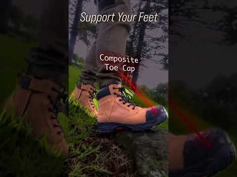 Podiatrist-Designed Work Boots for Foot Support