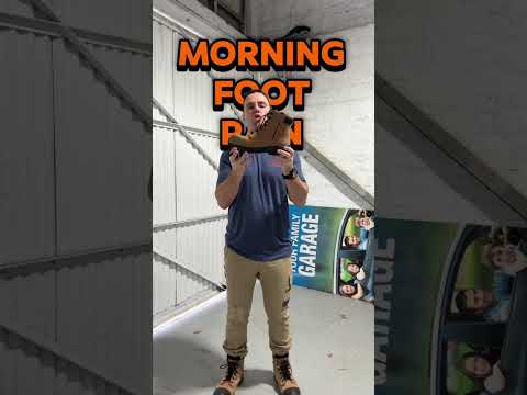 Managing Morning Foot Pain with Supportive Work Boots | ErgonX