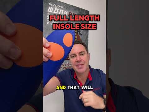 How to Measure and Fit ErgonX Full-Length Orthotic Insoles
