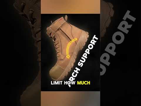 On hard surfaces, the wrong boots = fatigue, strain, and discomfort
