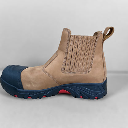 Ergonx Safety Boots Slip On (Hydrogen) Tan