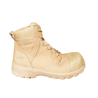 Ergonx Safety Boots Lace Up (Helium) All Tan