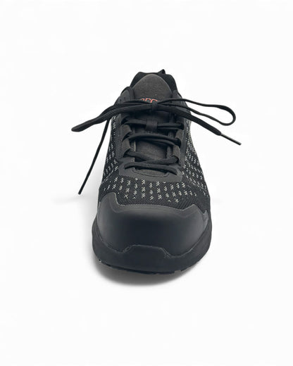 Ergonx Orthotic Safety Shoe Lace Up (LITHIUM) Black - USA