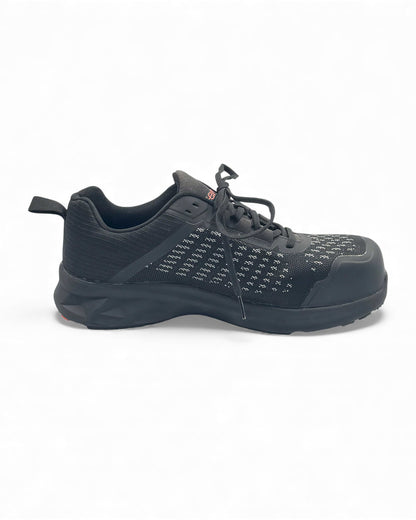 Ergonx Orthotic Safety Shoe Lace Up (LITHIUM) Black - USA