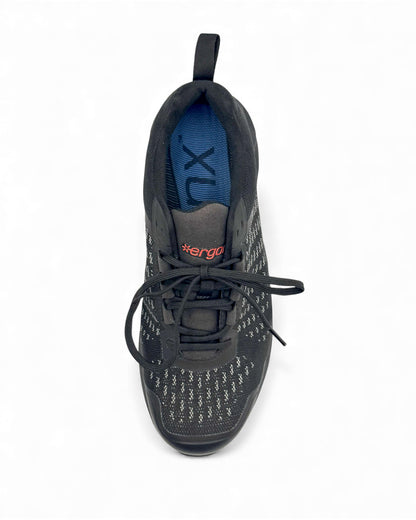 Ergonx Orthotic Safety Shoe Lace Up (LITHIUM) Black - USA